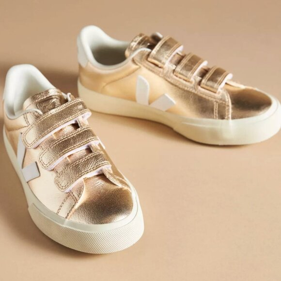 Veja ChromeFree Recife Sneakers - GOLD - Picture 2 of 3